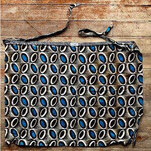 AFRICAN Print APRON W Pockets CSAO Paris UNISEX